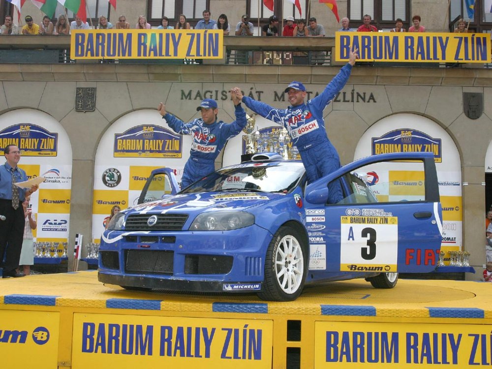 Giandomenico Basso - 2005 FIA European Rally Championship - Barum Rally