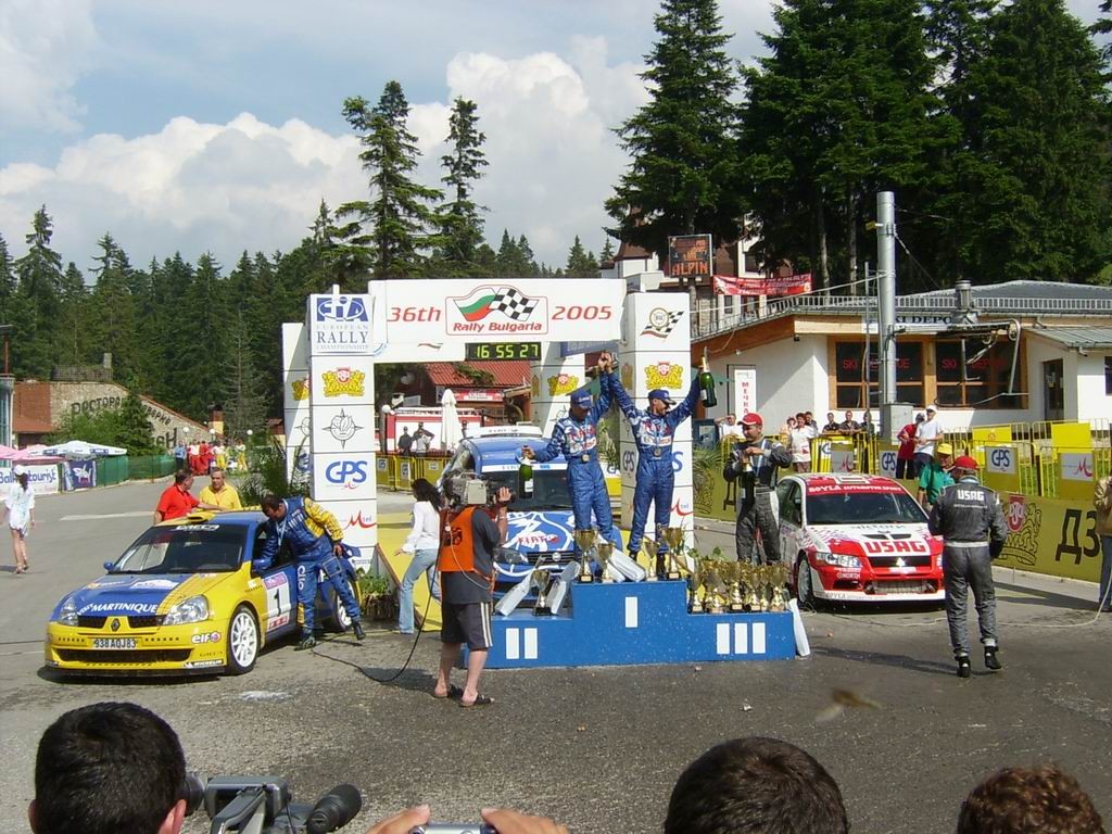  Fiat Punto Super 1600 - 2005 FIA European Rally Championship, Bulgaria Rally