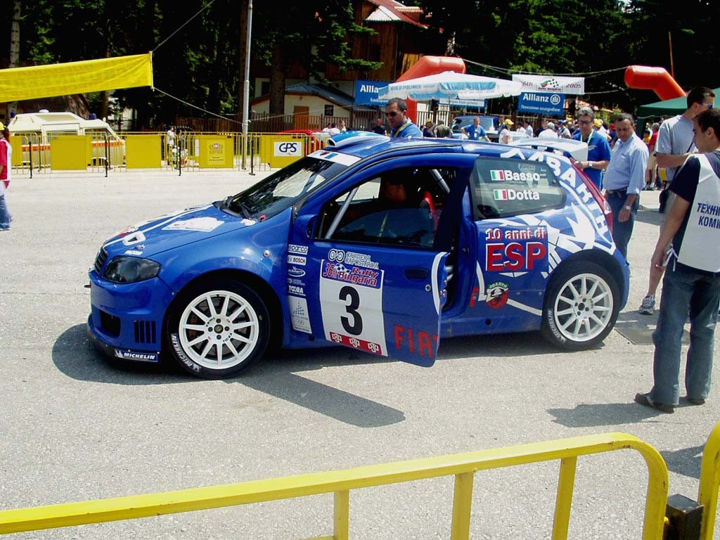  Fiat Punto Super 1600 - 2005 FIA European Rally Championship, Bulgaria Rally