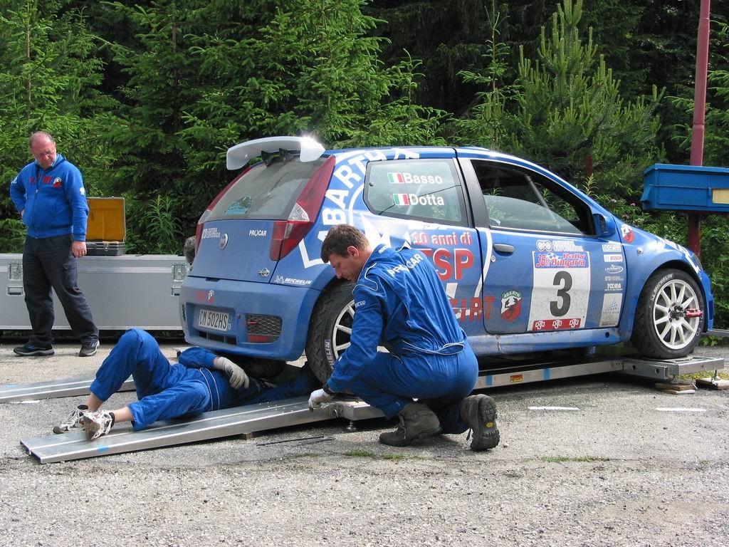  Fiat Punto Super 1600 - 2005 FIA European Rally Championship, Bulgaria Rally