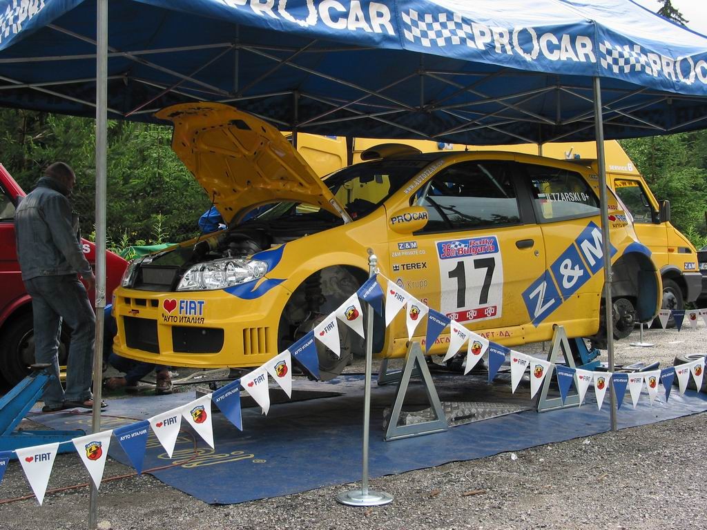  Fiat Punto Super 1600 - 2005 FIA European Rally Championship, Bulgaria Rally