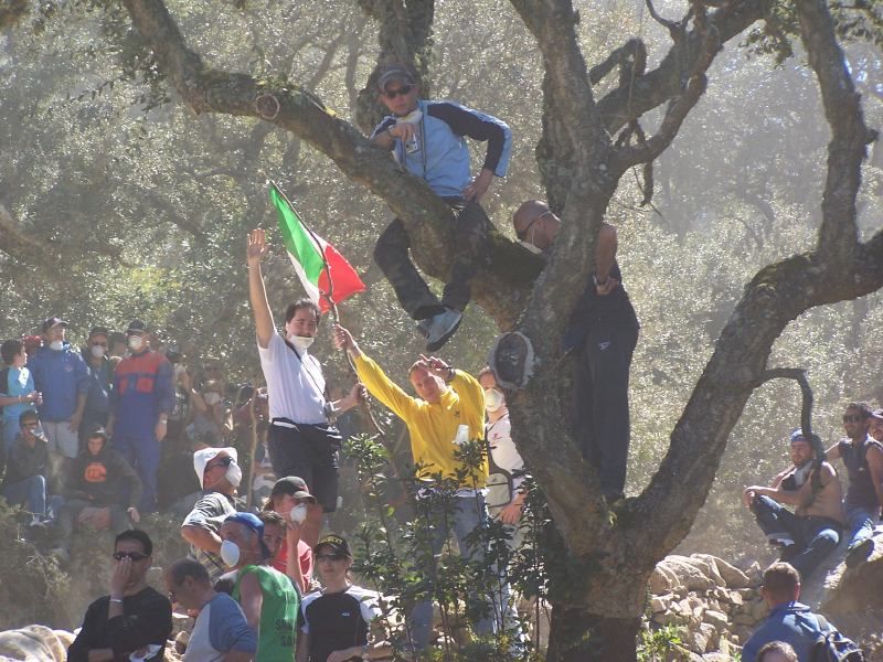 Fiat Punto Super 1600 on the 2005 WRC Italy-Sardinia Rally