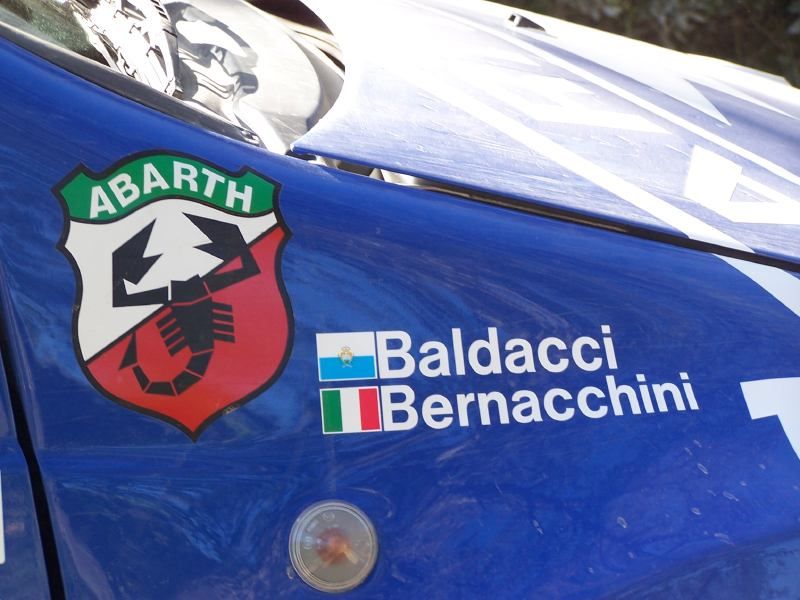 Fiat Punto Super 1600 on the 2005 WRC Italy-Sardinia Rally