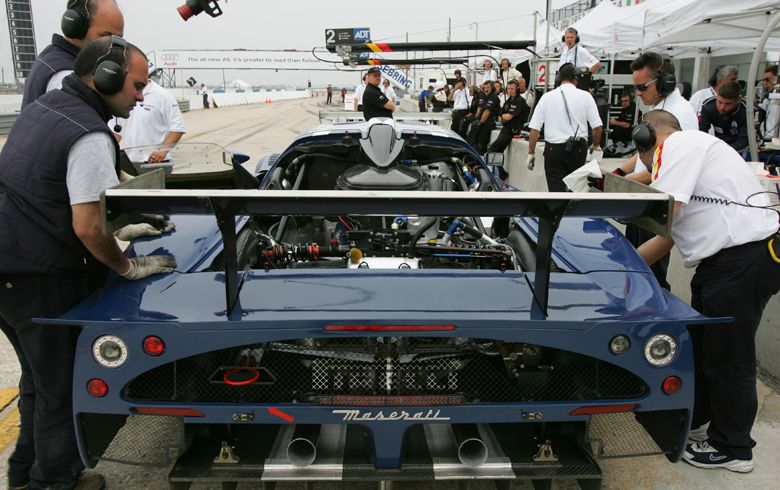 Maserati MC 12 at Sebring, March 2005