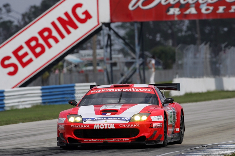 Larbre Ferrari 550 Maranello during the 2005 Sebring 12 Hours