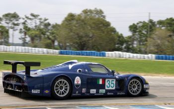 Maserati MC 12 at the 2005 Mobil 1 12 Hours of Sebring