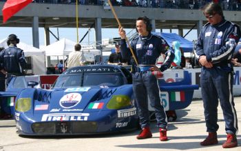 Maserati MC 12 at the 2005 Mobil 1 12 Hours of Sebring