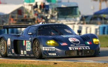 Maserati MC 12 at the 2005 Mobil 1 12 Hours of Sebring