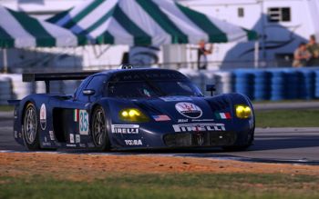 Maserati MC 12 at the 2005 Mobil 1 12 Hours of Sebring