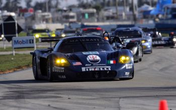 Maserati MC 12 at the 2005 Mobil 1 12 Hours of Sebring