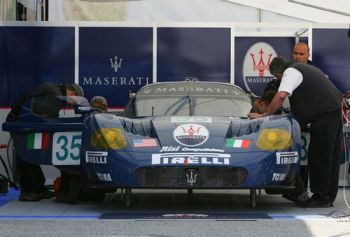 Maserati MC12 at Road Atlanta, 2005 ALMS