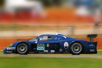 Maserati MC12 at Road Atlanta, 2005 ALMS