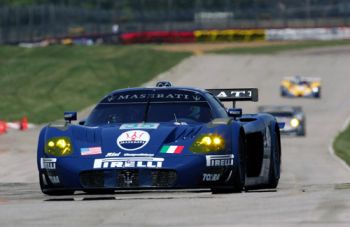 After an incident-packed American Le Mans Series race at Mid Ohio yesterday, the Maserati MC12, which had already started at the back of the grid,  finished  in  fifth  in  its  class