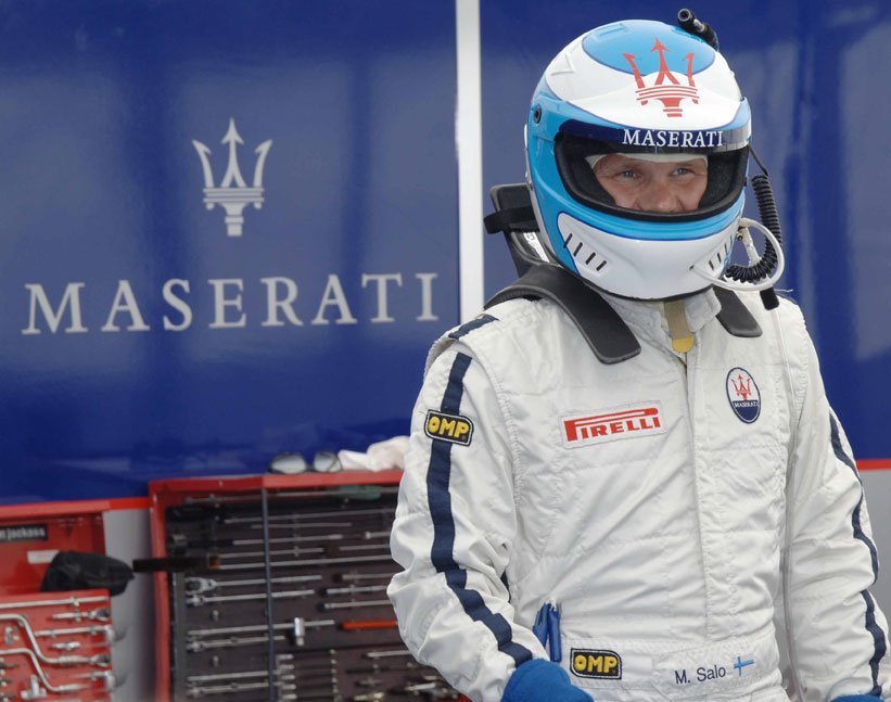 Mika Salo - Maserati MC12 - ALMS Portland