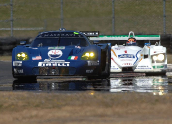 Mika Salo - Maserati MC12 - ALMS Portland