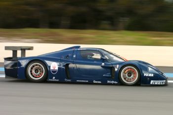 The Maserati MC 12 at Paul Ricard last week