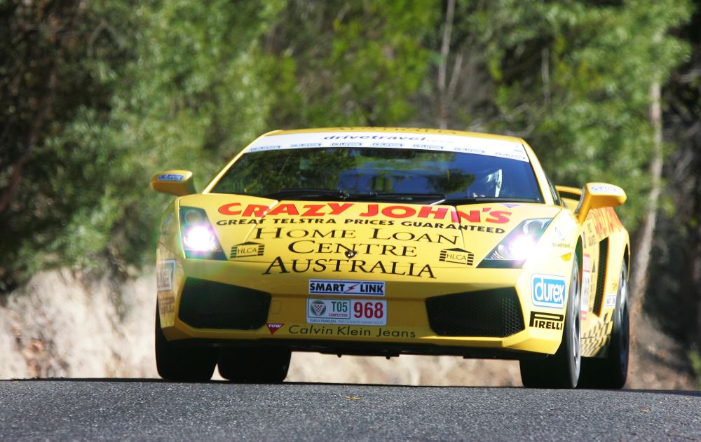 Paul Stokell - Lamborghini Gallardo - 2005 Targa Tasmania, Day 3