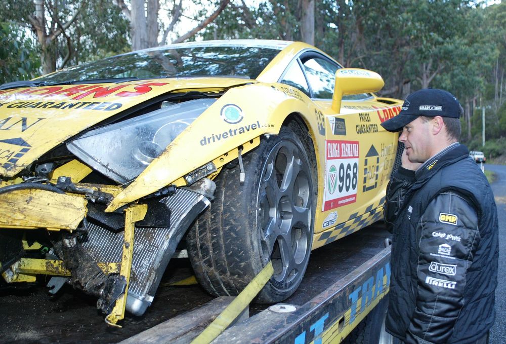 Paul Stokell - Lamborghini Gallardo - 2005 Targa Tasmania, Day 3