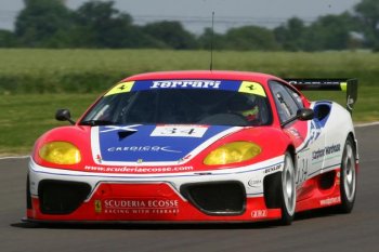 The Scottish duo of Andrew Kirkaldy and Nathan Kinch scored a perfect set of results at Castle Combe, taking their sixth and seventh wins of the 2005 British GT  Championship