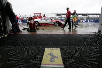 Ferrari at the 2005 British GT Championship Media Dy at Silverstone