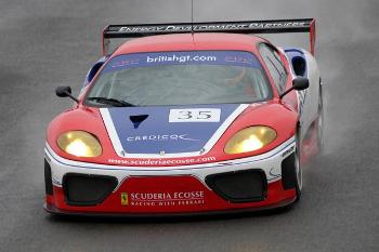 Ferrari at the 2005 British GT Championship Media Dy at Silverstone