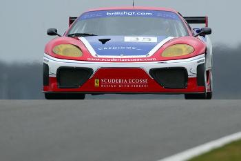 Ferrari at the 2005 British GT Championship Media Dy at Silverstone