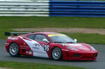 Ferrari at the 2005 British GT Championship Media Dy at Silverstone