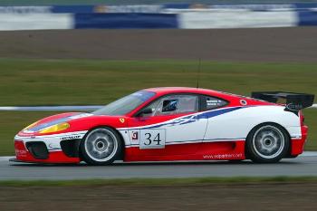 Ferrari at the 2005 British GT Championship Media Dy at Silverstone