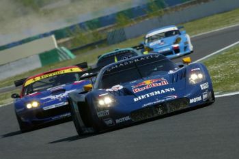 After a really breathtaking race, Andrea Bertolini and Karl Wendlinger presented JMB Racing, Maserati and Pirelli their first victory in the GT FIA 2005 Championship