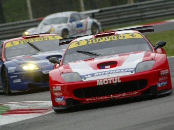 Gabriele Gardel and Pedro Lamy took a fine win at Monza, in the Larbre Competition Ferrari 550 Maranello, now the team heads for the second FIA GT  series  round  at  Magny-Cours