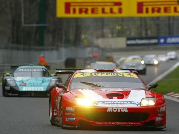 Gabriele Gardel and Pedro Lamy took a fine win at Monza, in the Larbre Competition Ferrari 550 Maranello, now the team heads for the second FIA GT  series  round  at  Magny-Cours