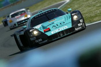 JMB Racing took their first win with the Maserati MC 12 at Magny-Cours, while the second entry (above) finished in 7th