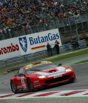 Fabrizio Gollin will partner Gabriele Gardel, as his regular team-mate Pedro Lamy (above at Monza during round one) being in action for Aston  Martin  during  the  Tourist  Trophy