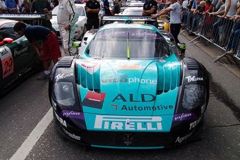 The activities at Spa actually got underway yesterday, with a parade down to the historic town of Spa. An autograph session and the traditional group photo took place before the the cars paraded back up to the circuit, in front of large crowds of of enthusiastic spectators who lined the town's roads.