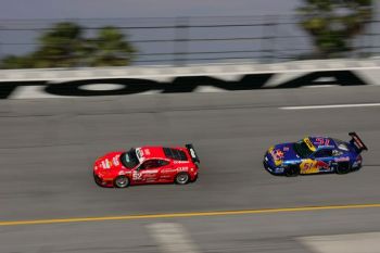 Ferrari 360 Challenge in action during the 2005 Rolex 24 Hours of Daytona