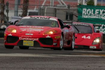 Ferrari 360 Challenge in action during the 2005 Rolex 24 Hours of Daytona