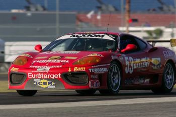 Ferrari 360 Challenge in action during the 2005 Rolex 24 Hours of Daytona