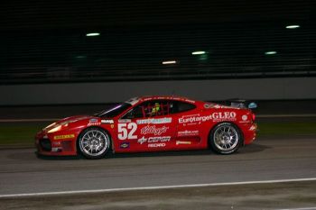 Ferrari 360 Challenge in action during the 2005 Rolex 24 Hours of Daytona