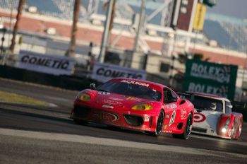 Ferrari 360 Challenge in action during the 2005 Rolex 24 Hours of Daytona