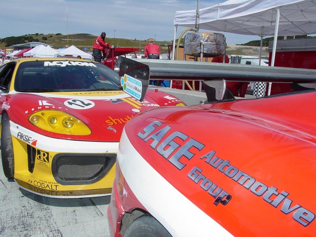 JMB Racing USA Ferrari 360 at Laguna Seca