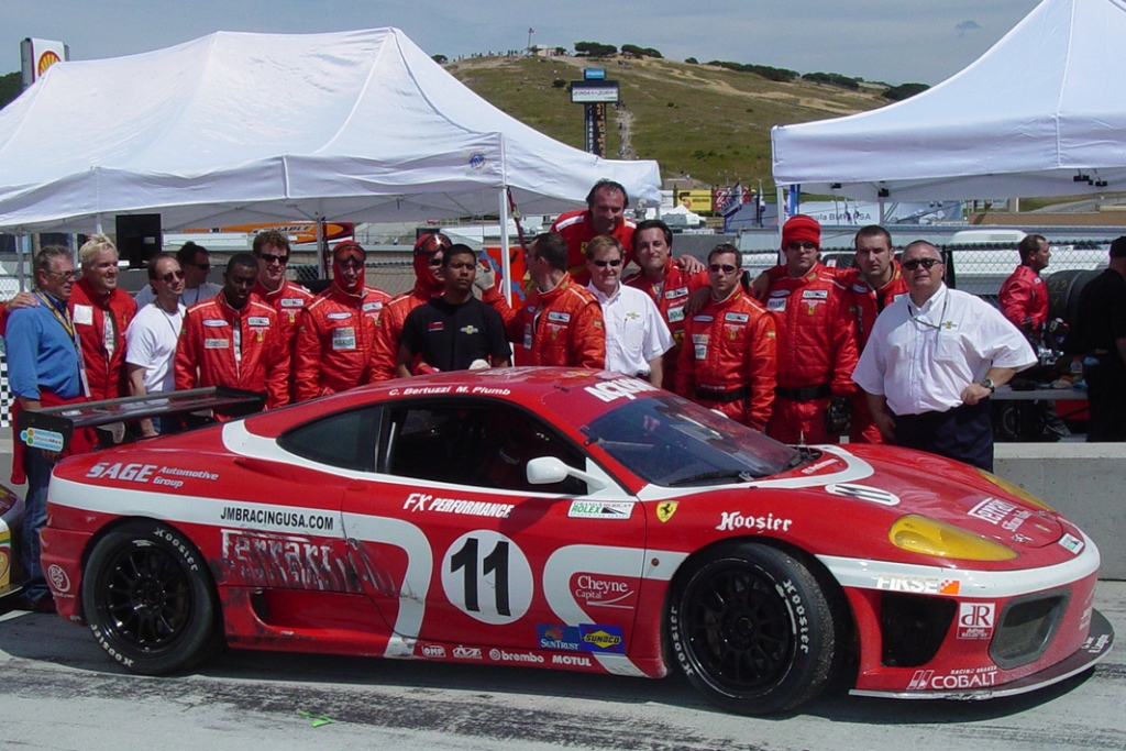 JMB Racing USA Ferrari 360 at Laguna Seca
