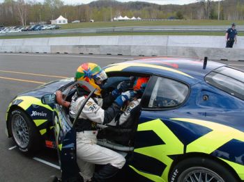 Jeff Segal and Joao Barbosa guided the Maserati Trofeo Light to a superb fifth place in the GT class in the rain-soaked 6 Hours of Mt Tremblant, Canada