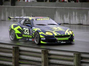 Jeff Segal and Joao Barbosa guided the Maserati Trofeo Light to a superb fifth place in the GT class in the rain-soaked 6 Hours of Mt Tremblant, Canada