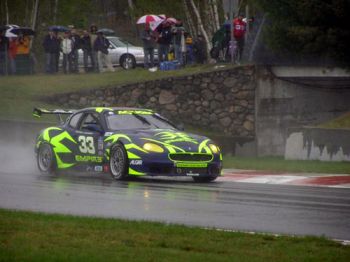 Jeff Segal and Joao Barbosa guided the Maserati Trofeo Light to a superb fifth place in the GT class in the rain-soaked 6 Hours of Mt Tremblant, Canada