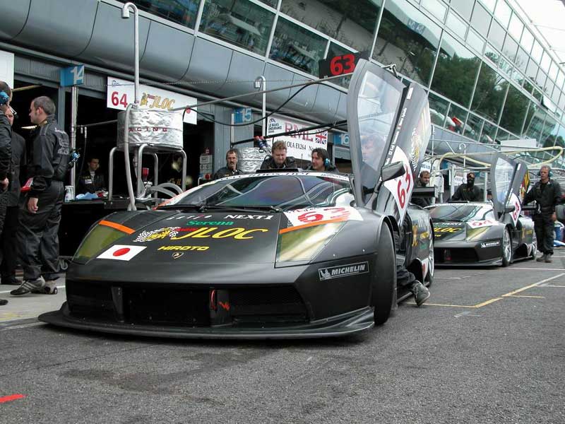  Reiter Engineering/Team JLOC Lamborghini Murcielago R-GT at the 2005 LMES Monza 1000 kms