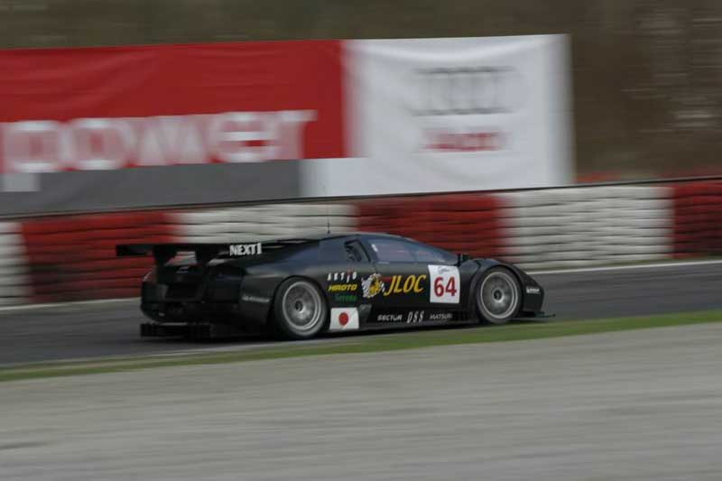  Reiter Engineering/Team JLOC Lamborghini Murcielago R-GT at the 2005 LMES Monza 1000 kms