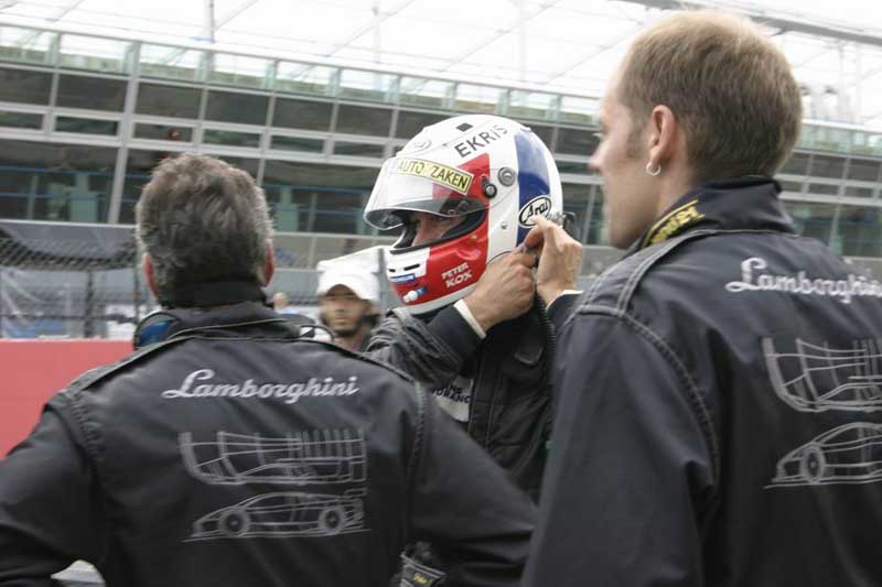  Reiter Engineering/Team JLOC Lamborghini Murcielago R-GT at the 2005 LMES Monza 1000 kms