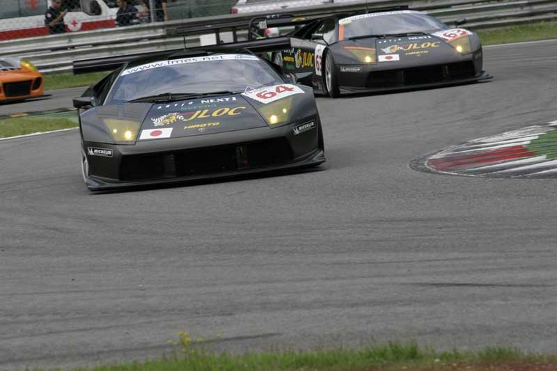  Reiter Engineering/Team JLOC Lamborghini Murcielago R-GT at the 2005 LMES Monza 1000 kms