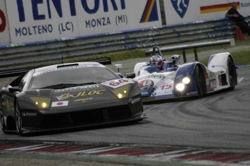  Reiter Engineering/Team JLOC Lamborghini Murcielago R-GT at the 2005 LMES Monza 1000 kms