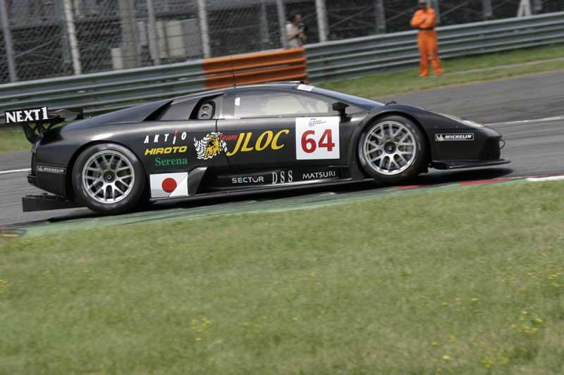  Reiter Engineering/Team JLOC Lamborghini Murcielago R-GT at the 2005 LMES Monza 1000 kms